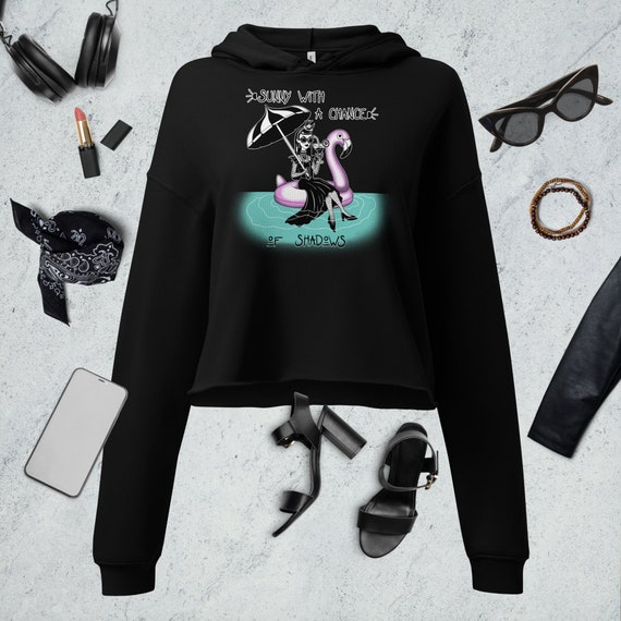 Goth Vacation - Gothic Flamingo Pool - BC7502 | Stylish Fall Fashion