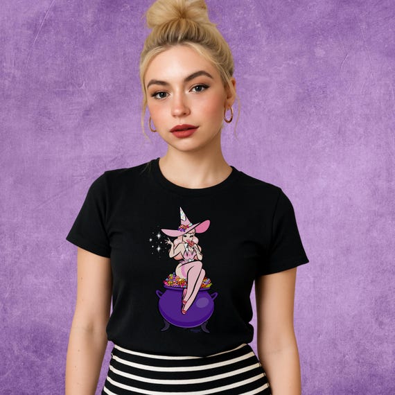 One Sweet Witch - Bella + Canvas 3001 Unisex T-Shirt