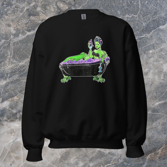 Creature Comforts, Siren in Suds (Monster Bubble Bath) - Unisex Sweatshirt