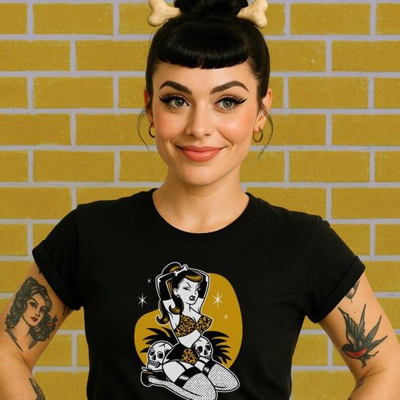 Prehistoric Pinup | Bella + Canvas 3001