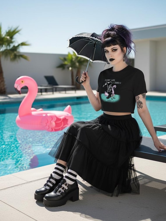 Sunny With a Chance of Shadows - AS Colour 4062 - Women’s crop top