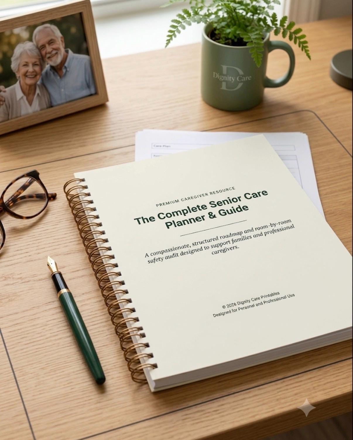 Senior Care/Caregiver Peace of Mind Binder