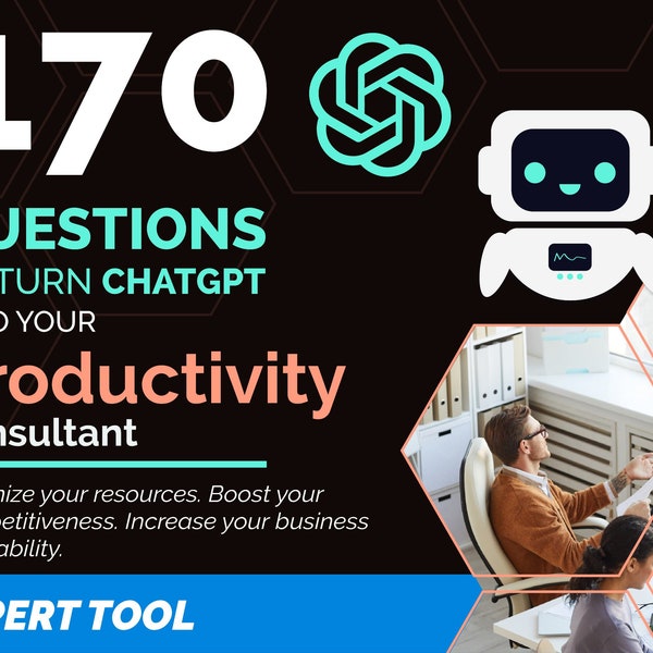 Productivity Expert Tool: Your Expert Advisor for Productivity | ChatGPT Prompts, Guide to Sell, Marketing