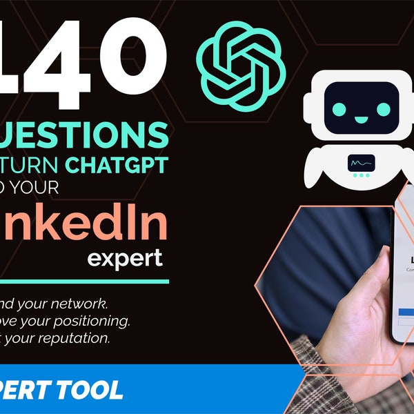 LinkedIn Expert Tool: Connect with the best | ChatGPT Prompts, Marketing Strategy, Small Business