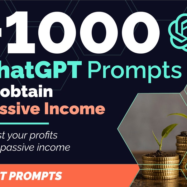 ChatGPT Prompts for creating profitable Passive Income | Boost your sales with passive income ai prompts