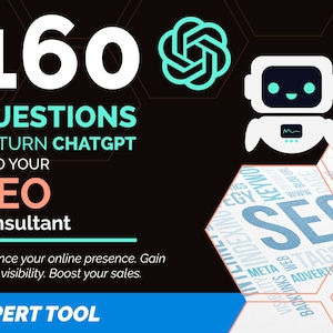 SEO Expert Tool: Revolutionize Your Digital Strategy with ChatGPT Keyword Optimization, Competitor Analysis, Quality Backlinks, Prompts image 1