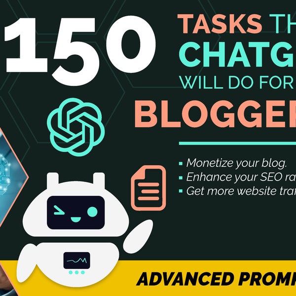 Advanced ChatGPT Prompts for Bloggers | You are the BOSS and ChatGPT follows you | Get these blog writing prompts to enhance your blog posts