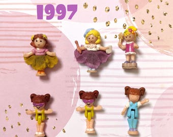 Pick Your Own: 1997 Polly Pocket Figure Spares or Replacements | Perfect for a Collection or to Complete a Set