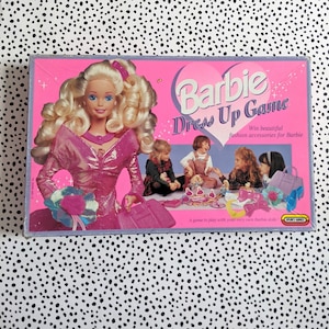 Barbie Dress up Game Complete Vintage 1995 Spears Games