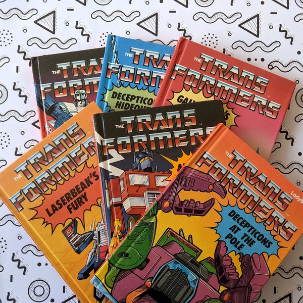 Wählen Sie Ihr eigenes: Transformers Vintage Ladybird-Bücher