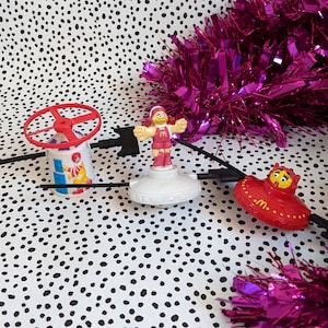 Pick Your Own: McDonald's Spinning Character Toy from 1992 | Perfect stocking filler gift for a child of the 80s or 90s