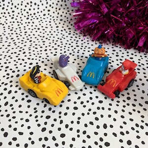 Pick Your Own: McDonald's Vehicle Character Toy from 1988| Perfect stocking filler gift for a child of the 80s