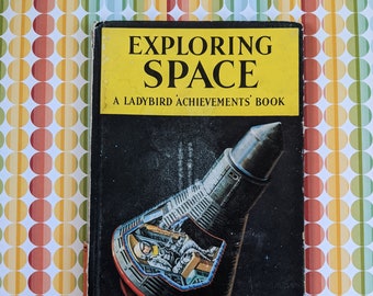 Vintage 'Exploring Space' Ladybird Achievements Book | Series 601 Good Condition | Perfect gift for an astronomer