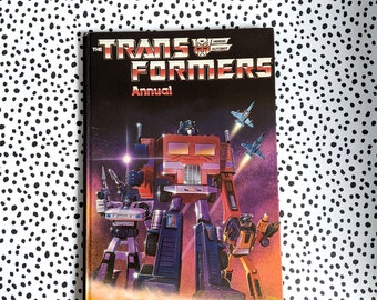 Transformers Jährlich | 1985, guter Zustand – das perfekte nostalgische Geburtstags- oder Weihnachtsgeschenk