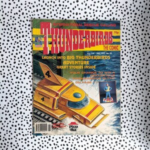 Thunderbirds Magazine Comic Jul 92 Vintage Issue No. 20 | 1992
