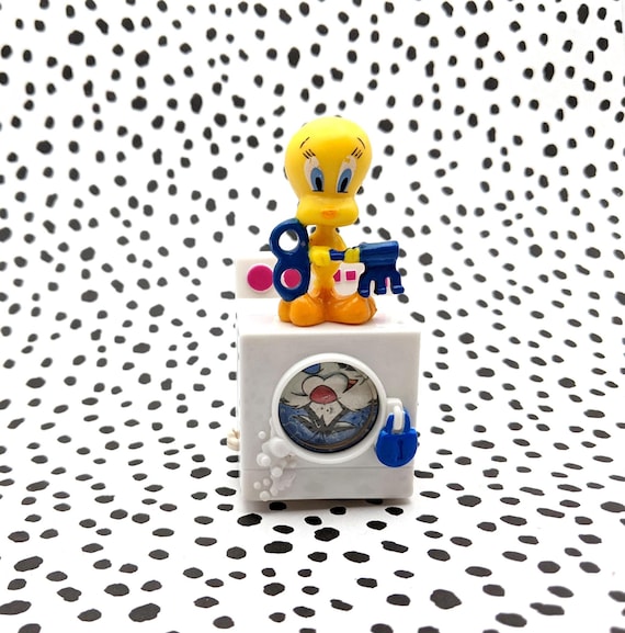Nashさま　おまとめ　TWEETY ソフビ フィギュア　2体 Vintage Tweety-pie & Sylvester Washing Machine 1995 Vintage