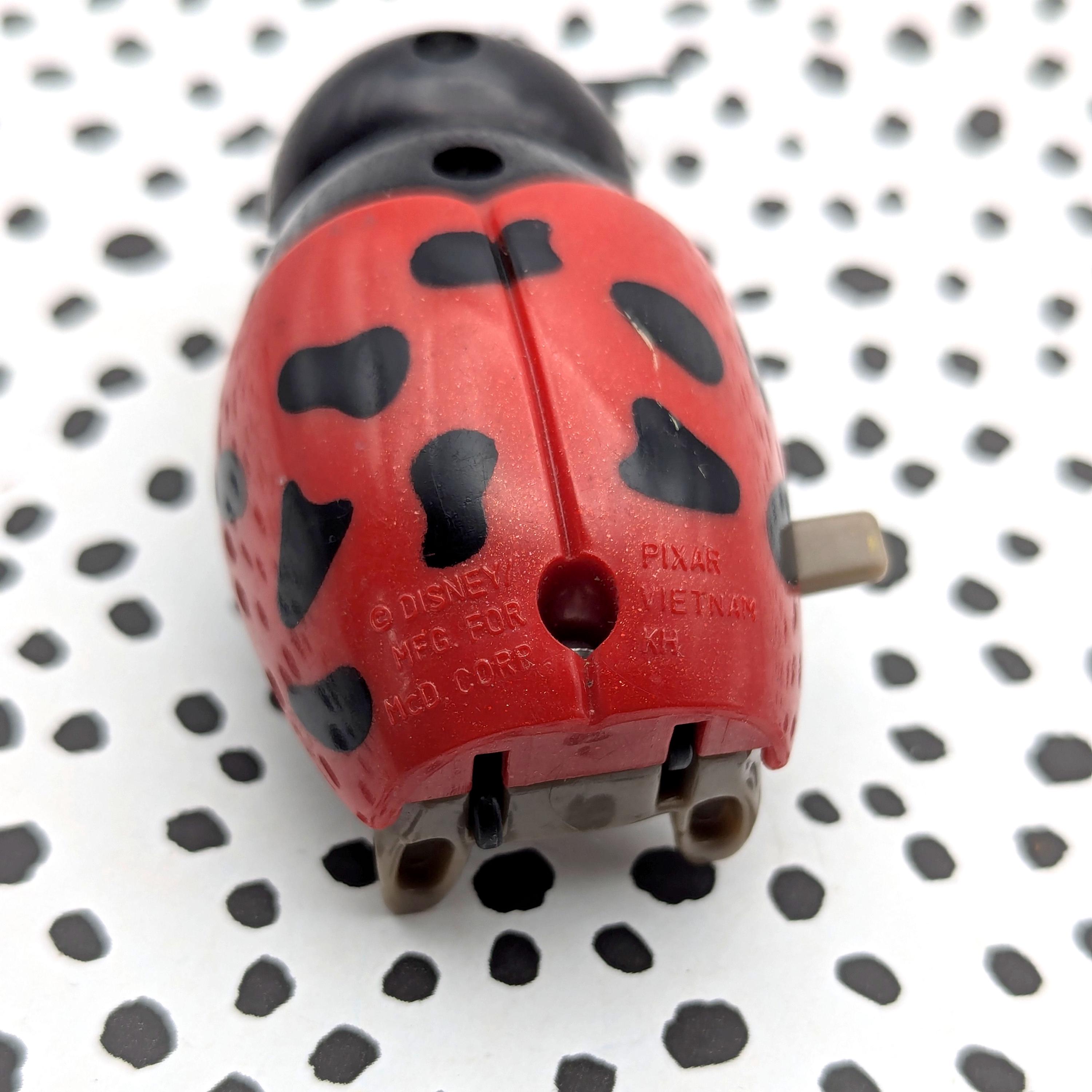 Bug's Life Francis Lady Bug Ladybird Wind up Vintage Happy