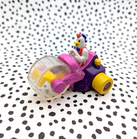 [希少]1994年KFC チームチャレンジピン ケース付き Pick Your Own: Vintage KFC Chicken Rooster Meal Toy | 90s