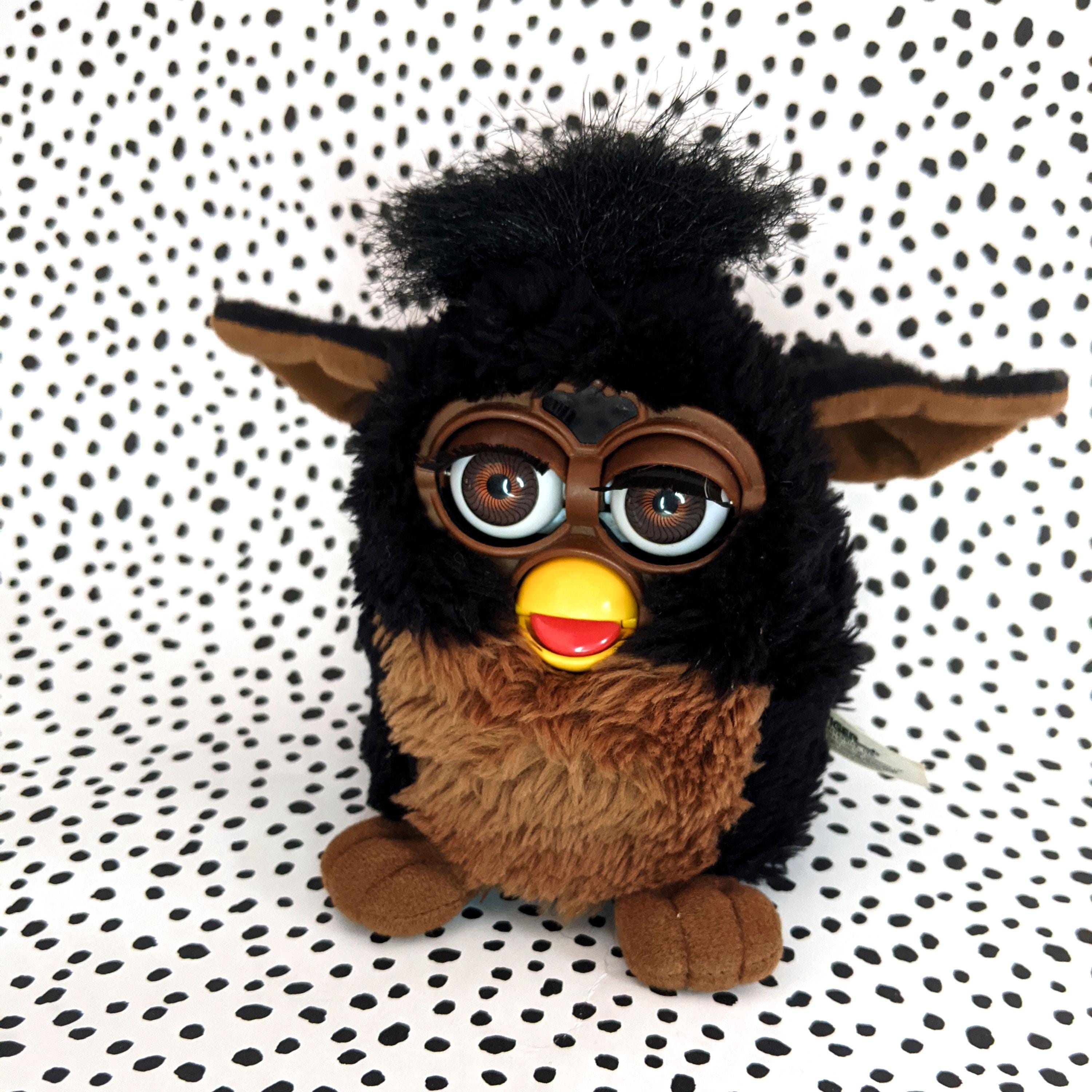 Working Furby Original Gorilla With Brown Eyes Vintage Tiger 1999