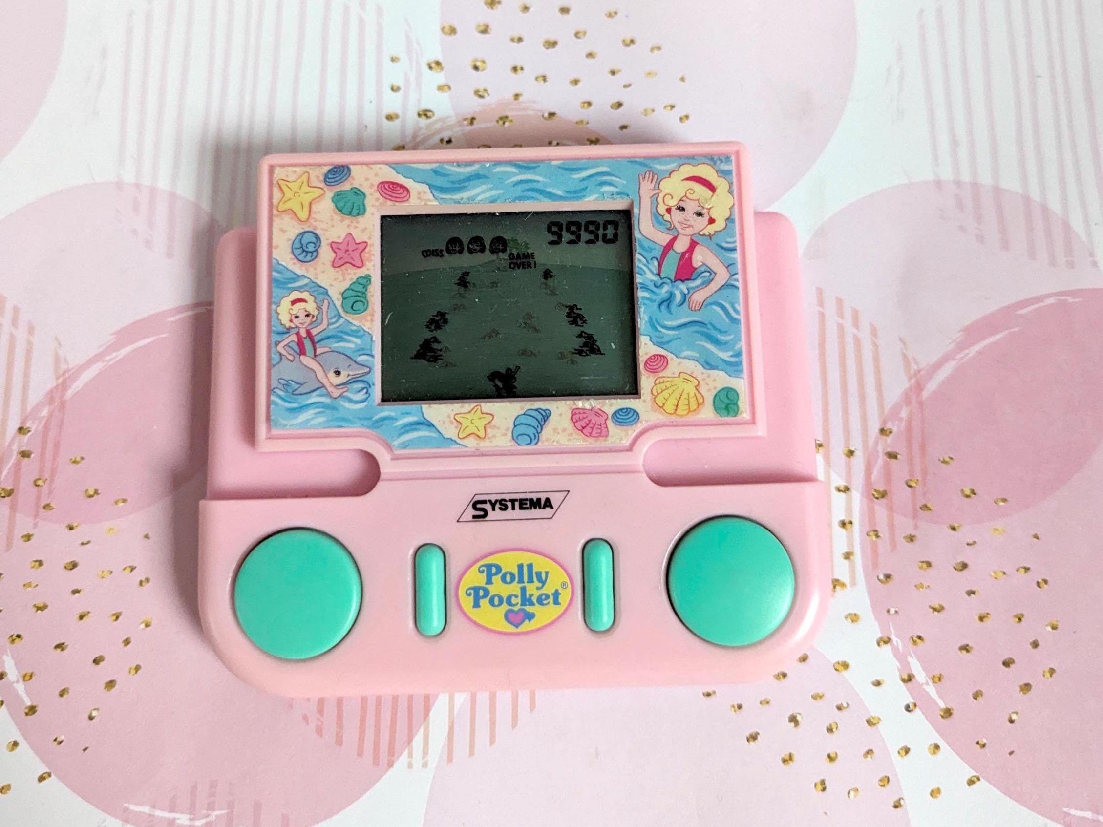 Working Polly Pocket Dolphin Rescue Handheld LCD Systema