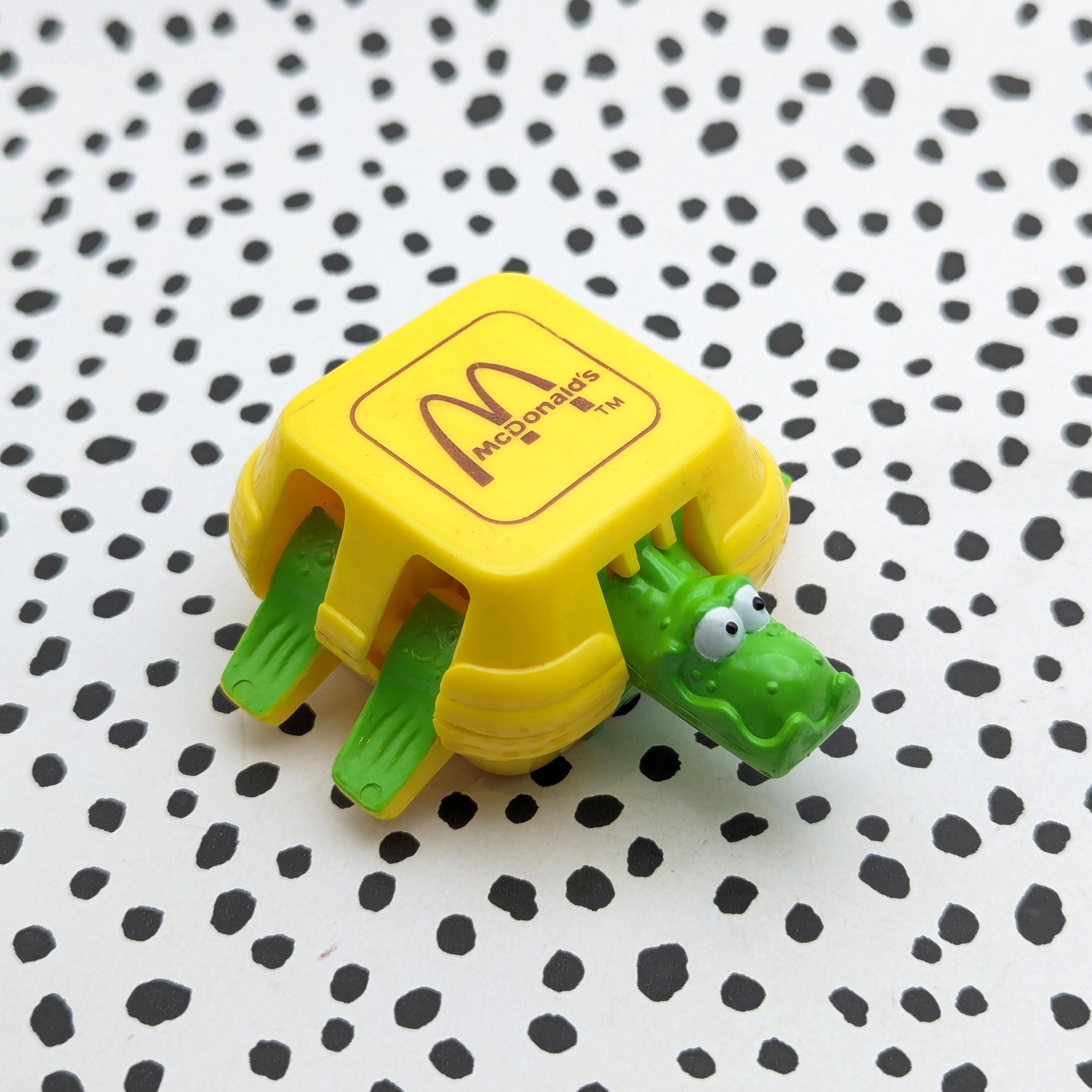 Vintage Mcdonalds 1990 Mcdino Changeable Robot Dinosaurtoy