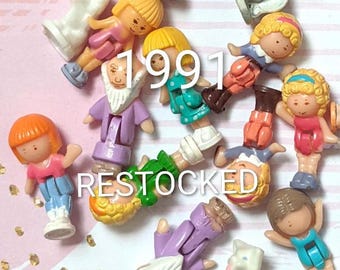 Pick Your Own: 1991 Polly Pocket Figure | Perfect for a Collection or to Complete a Set