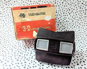 Sawyers View-Master 3D Viewer for Stereoscopic Reels 1950s 60s Sawyer Model E