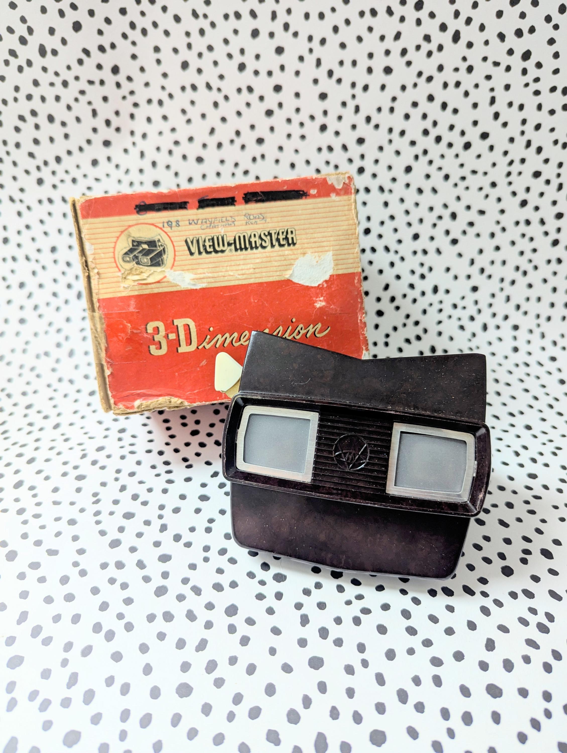 Sawyers View-master 3D Viewer for Stereoscopic Reels 1950s 60s