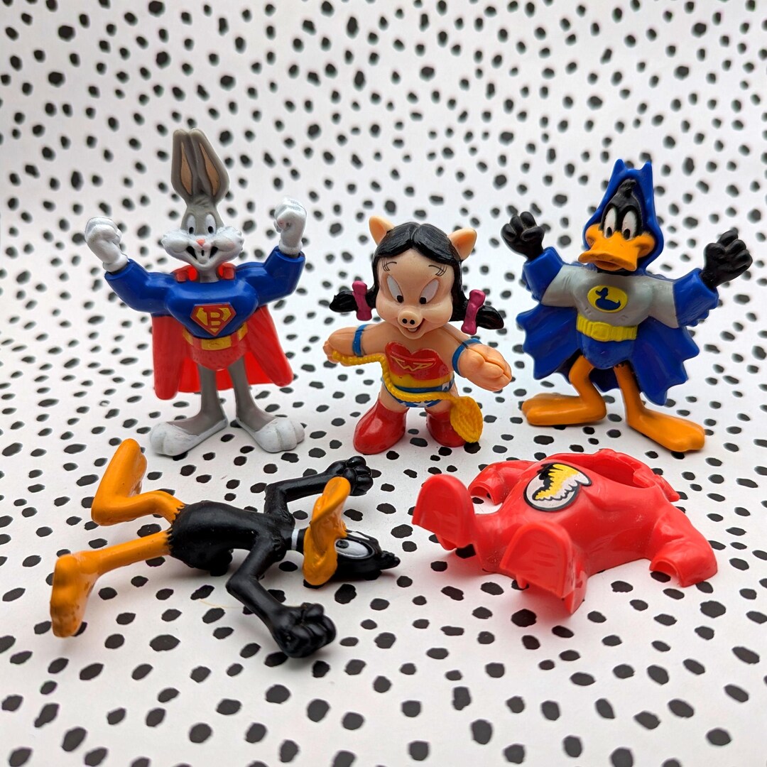 McDonald's 1991 Super Looney Tunes Complete Set Plus Under 3 Toy & Bags | #1997424369