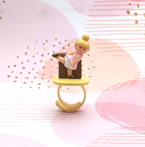 Complete Rosie Learns Ballet Polly Pocket Piano Dance Ring