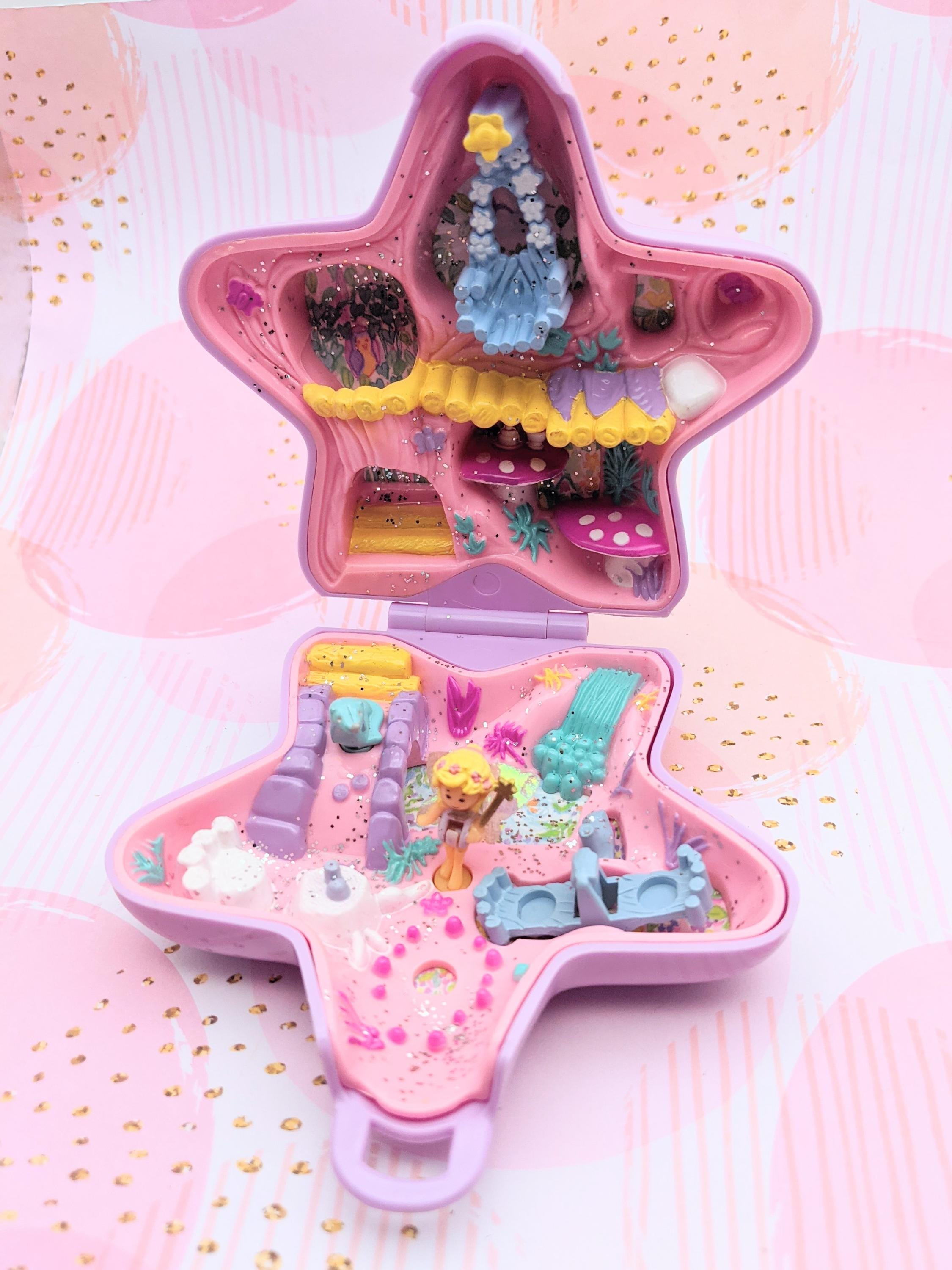Complete 'fairy Fantasy' 'polly's Fairy Glade' Polly Pocket Rare