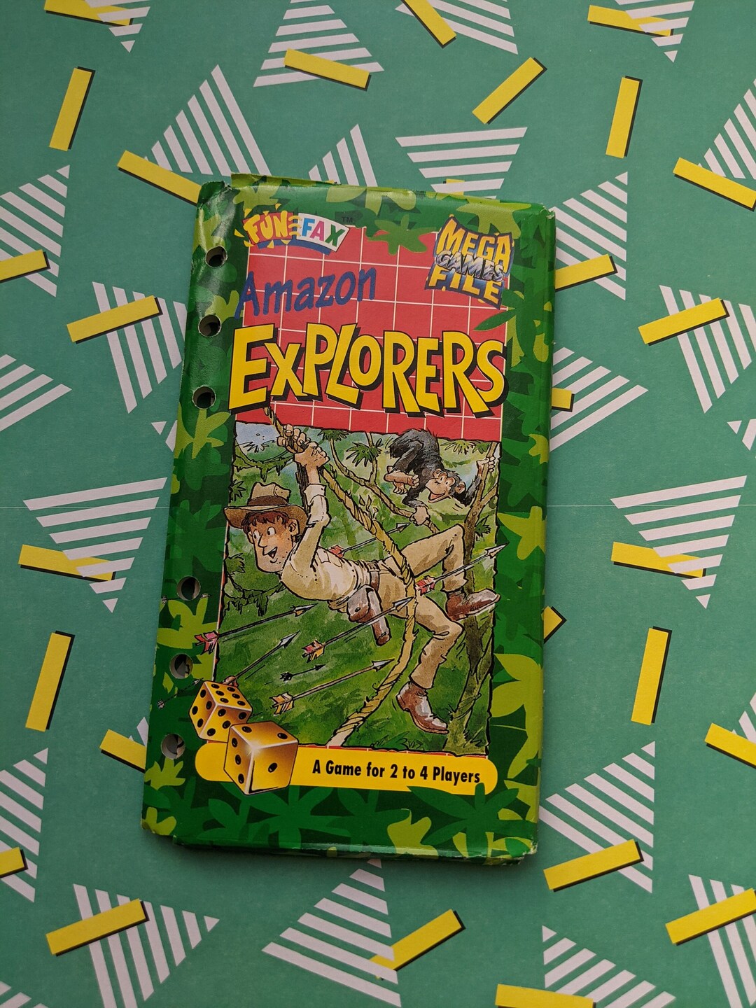 Vintage Funfax Mega Game File Sealed 'amazon Explorers' Game - Etsy