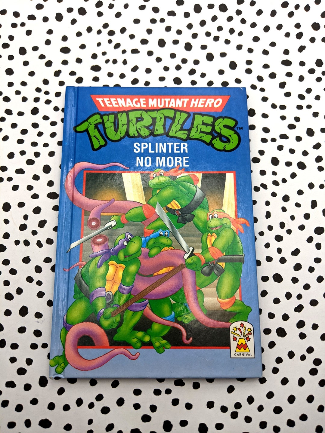 Vintage Teenage Mutant Hero Turtles Book: Splinter No More Very Good ...