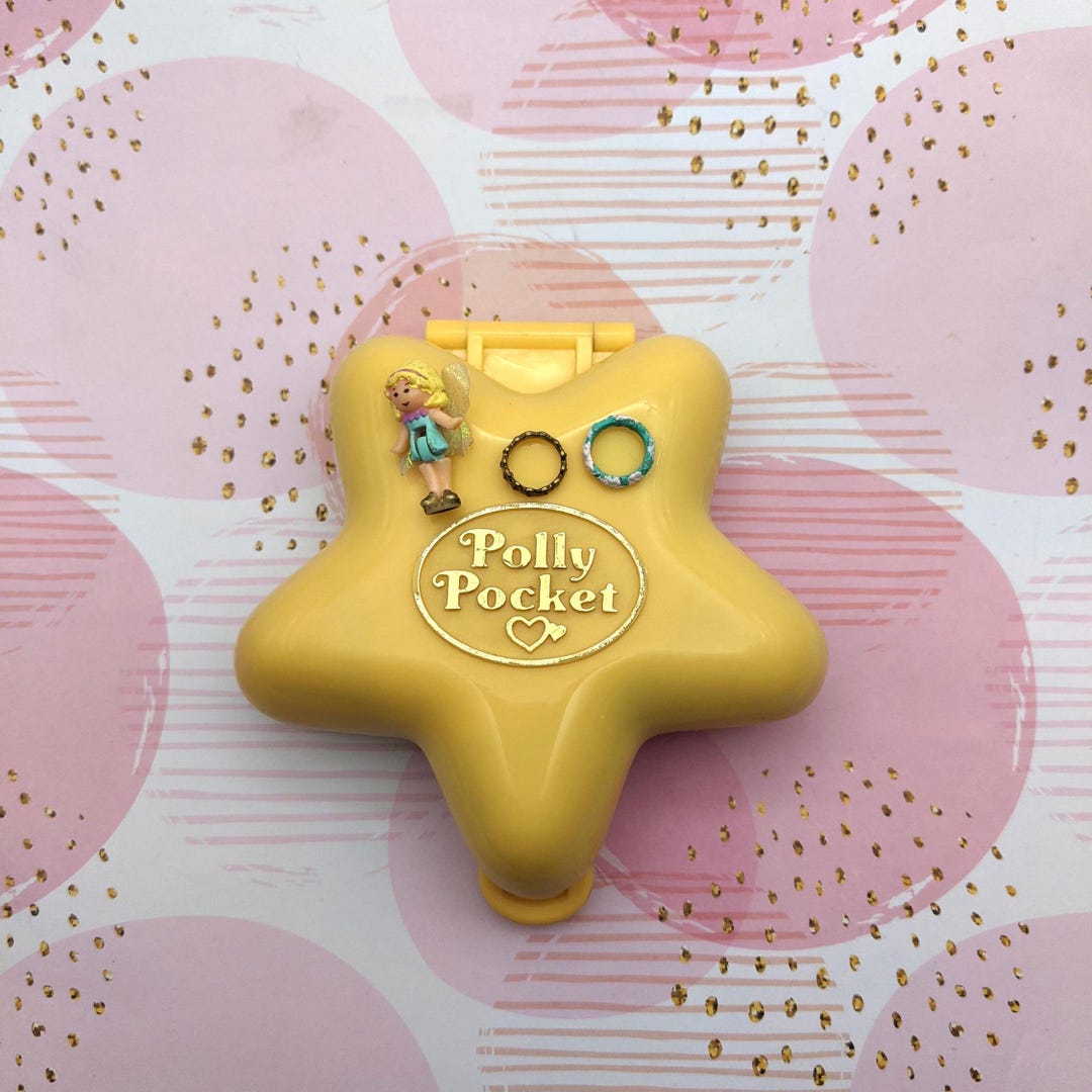 Rare Complete 'fairy Fashion Show' Polly Pocket Vintage 1992