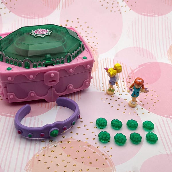 Vintage Complete Polly Pocket 2000 Disney Magic Kingdom Castle plus