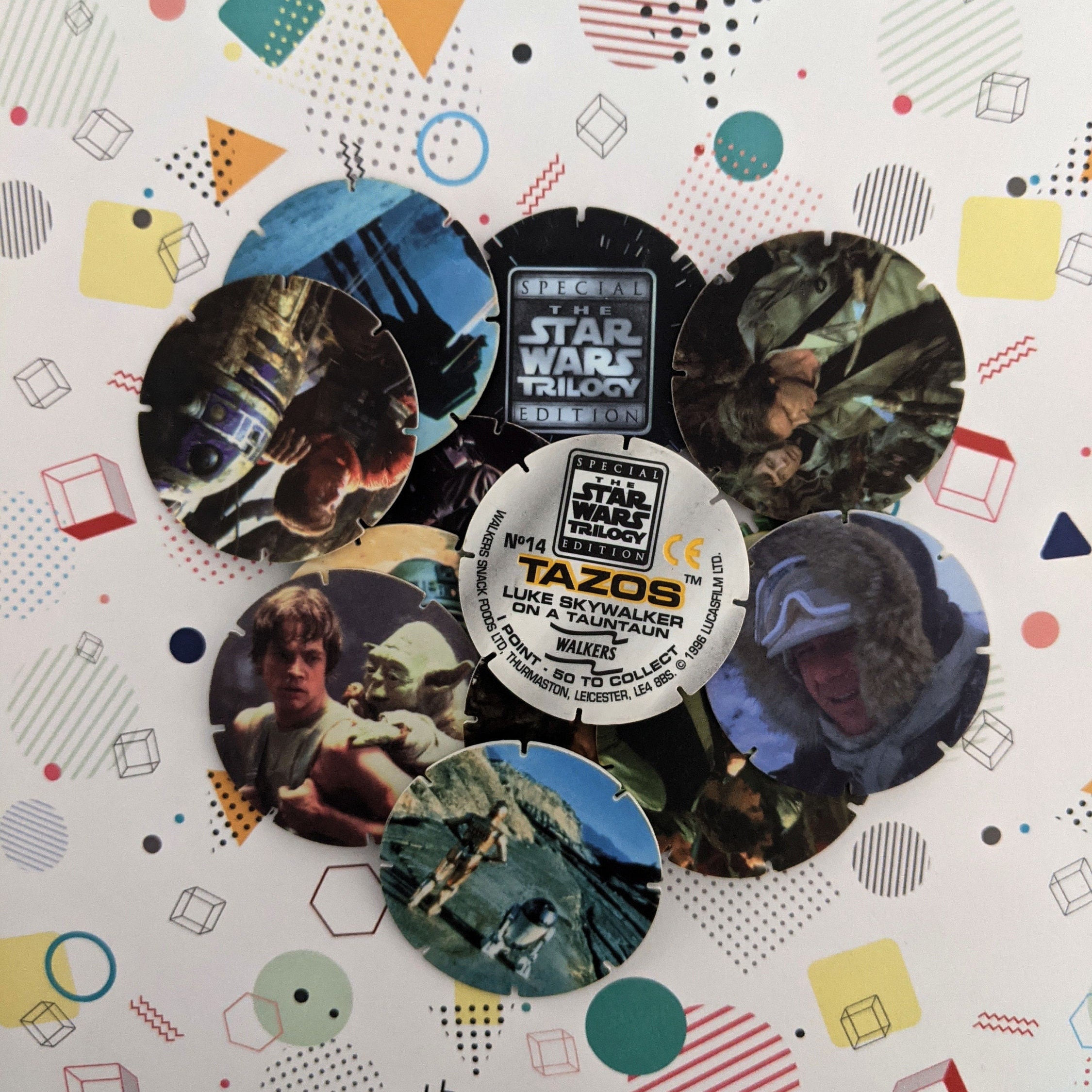 Star wars cheap tazo collection