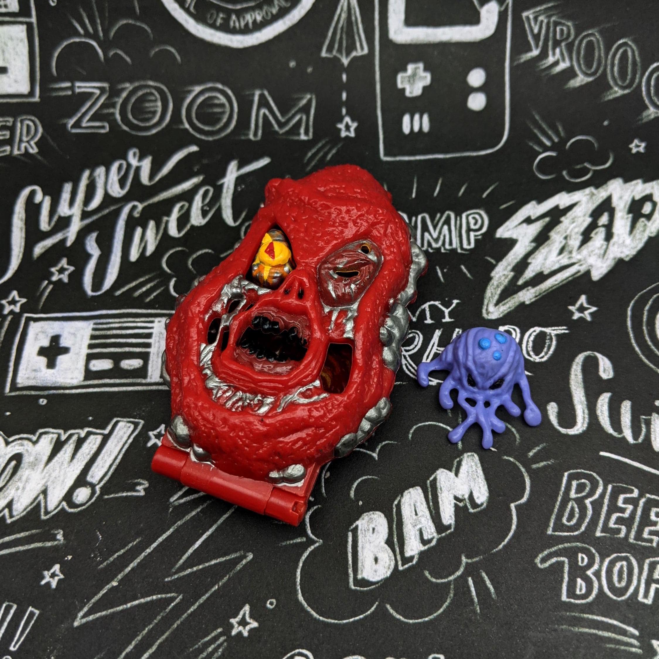 Mighty Max Horror Head 'lava Beast' Playset | Vintage Toy Bluebird