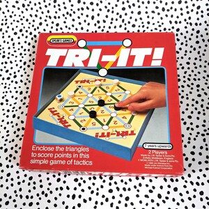 Vintage Tri-It! 1985 Board Game | Spear's Games| Nostalgic Games Night | Game Collection