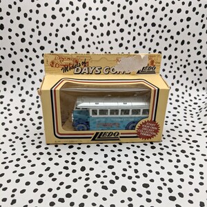 LLedo Days Gone By Stratford Blue Bus 1983| Perfect nostalgic gift or addition to a collection