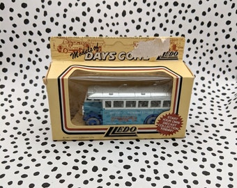 LLedo Days Gone By Stratford Blue Bus 1983| Perfect nostalgic gift or addition to a collection