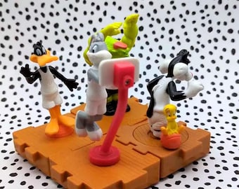 スペースジャム ハッピーミール バスケットボール おもちゃ 1996 | コレクター向けレトロ 90 年代ノスタルジア | ルーニー・テューンズ ファンやクリスマスプレゼントに