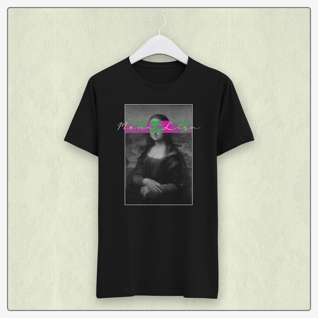 Mona Lisa Signature - Unisex Short Sleeve Tee - Etsy