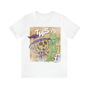 Vintage Halloween Witch  - Unisex Short Sleeve Tee