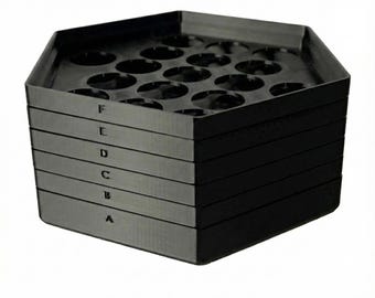 USD Digital | Coin Sorting Tray Organizer — US Dollar Coins STL Instant Download (Ready-to-print)