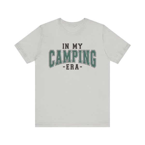 Chic "In My Camping Era" T-Shirt for Outdoor Lovers - Unique Camping Apparel, Perfect Gift for Nature Enthusiasts and Adventure Seekers