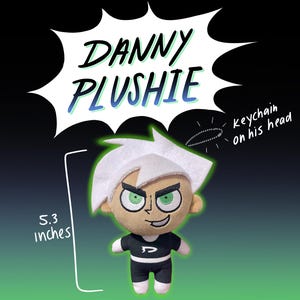 Danny Phantom Keychain Plush