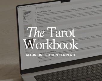 The Tarot Workbook — Notion Template