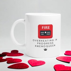 Überhitzung Menoqueen Menopause Tasse