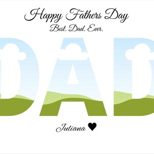 Plantilla de collage de fotos para PAPÁ • Regalo para el Día del Padre • Canva y PPT editables • Marco de fotos imprimible • Descarga digital instantánea