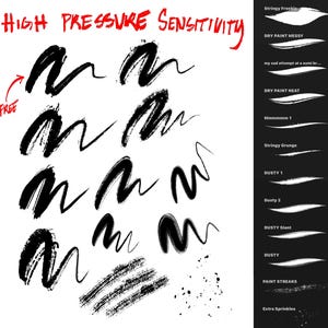 STRINGY BRUSHES PROCREATE